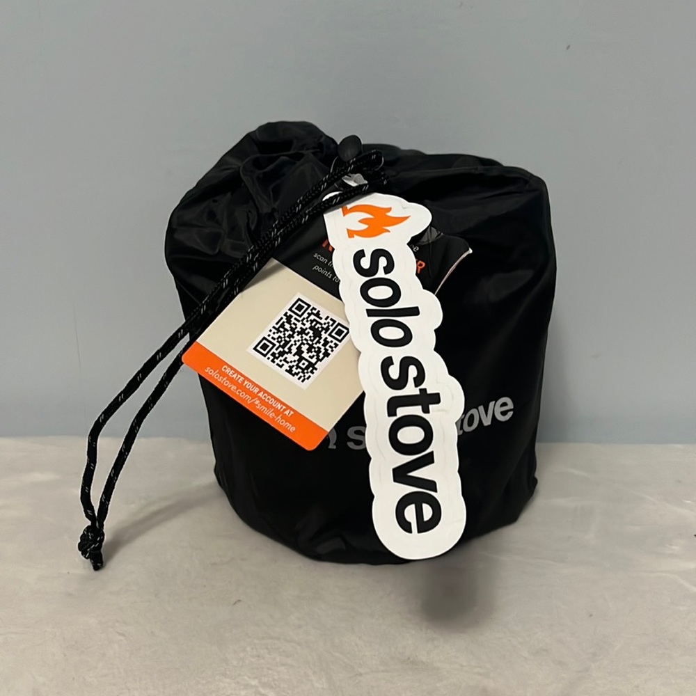 New Mini Table Top Solo Stove With DrawString Bag